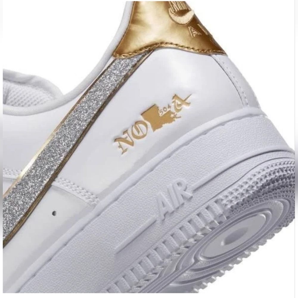 NIKE Air Force 1 Low Premium New Orleans SZ 9.5 No Crease